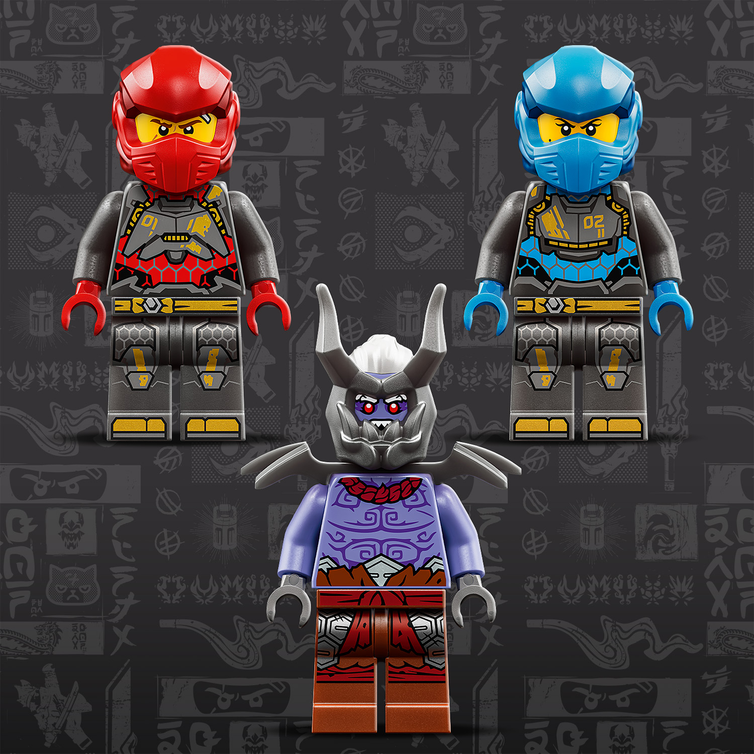 3 minifigúrky NINJAGO®